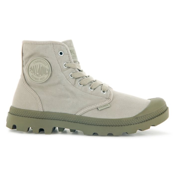 Pánské Boty Palladium Pampa Hi Světle Šedé | CZ OWH-40T